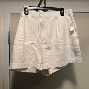 GAP Women's Cream Linen Shorts